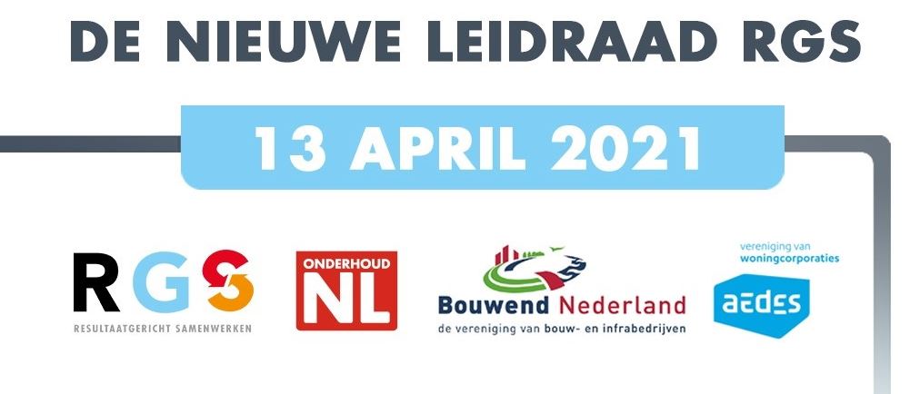 OnderhoudNL heeft op 13 april een online event georganiseerd voor de lancering van de Nieuwe Leidraad RGS.